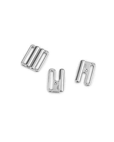 Plavkové zapínanie šírka 14 mm kovové bezpečnostné - 1 pár | Mimib