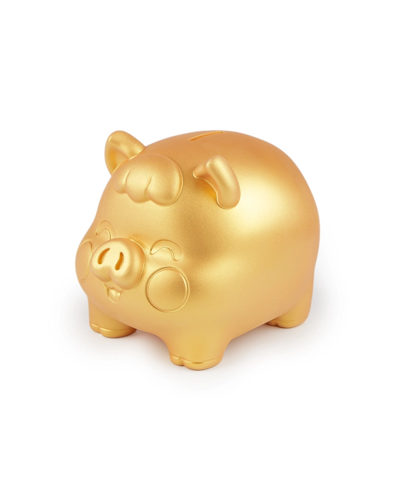 Zlaté prasiatko pre šťastie / pokladnička, veľké - 1 ks | Mimib
