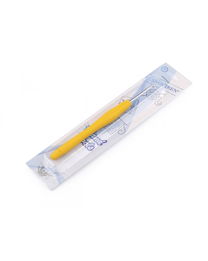 Háček na háčkování se silikonovou rukojetí vel. 2-5 | Mimib