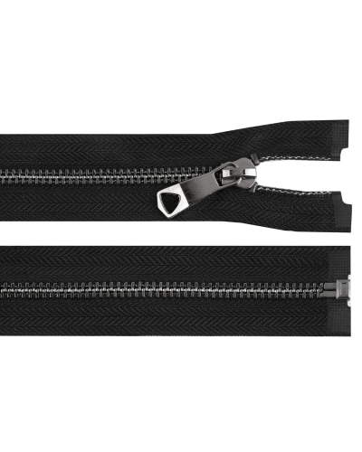 Kovový zips No 5 dĺžka 80 cm s ozdobným jazdcom - 1 ks | Mimib