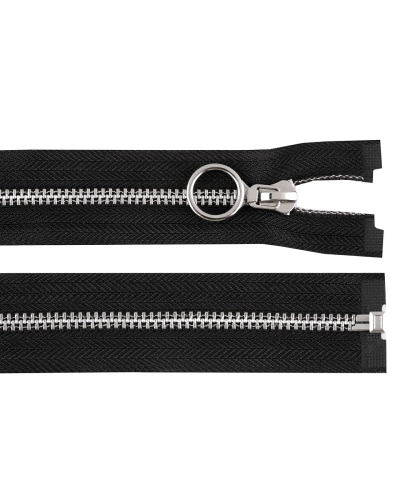 Kovový zips No 5 dĺžka 60 cm s ozdobným jazdcom - 1 ks | Mimib