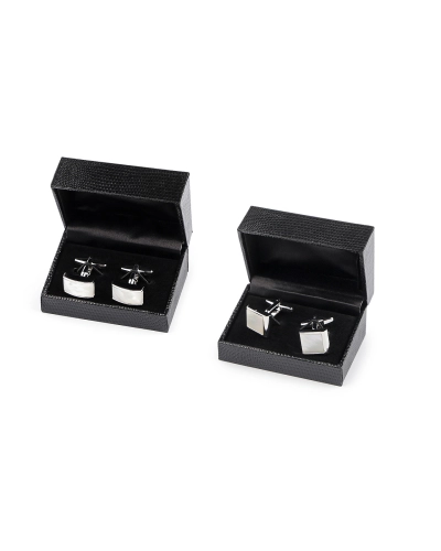 Perleťové manžetové gombíky v krabičke - 1 krab. | Mimib