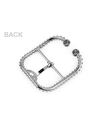 Kovová spona / pracka, prievlak 40 mm - 1 ks | Mimib