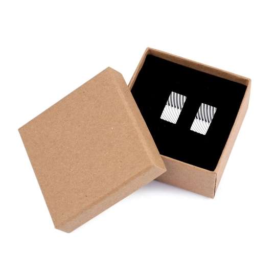 Manžetové gombíky v darčekovej krabičke - 1 krab. | Mimib