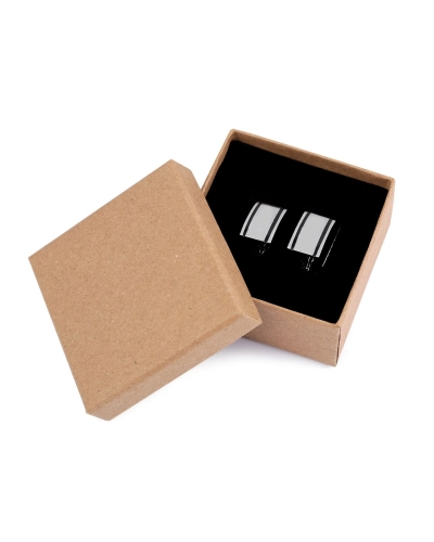 Manžetové gombíky v darčekovej krabičke - 1 krab. | Mimib