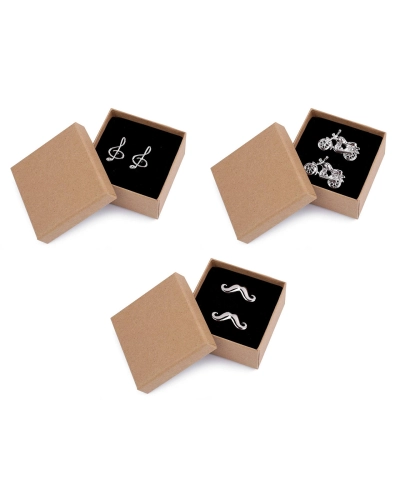 Manžetové gombíky v darčekovej krabičke - 1 krab. | Mimib