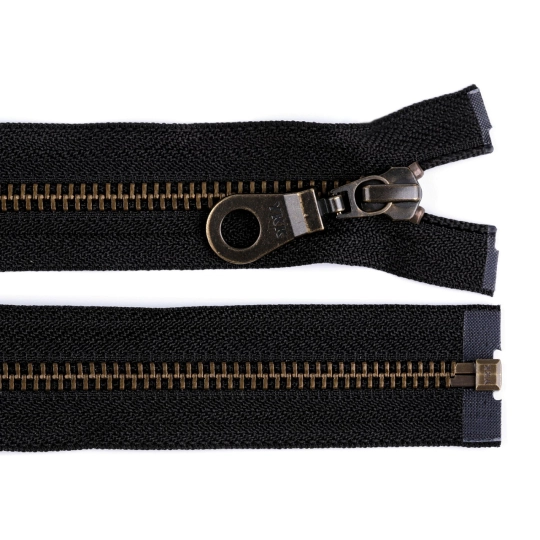 Staromosadzný zips YKK No 5 dĺžka 70 cm bundový - 1 ks | Mimib