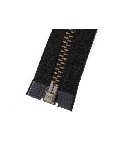 Staromosadzný zips YKK No 5 dĺžka 80 cm bundový - 1 ks | Mimib