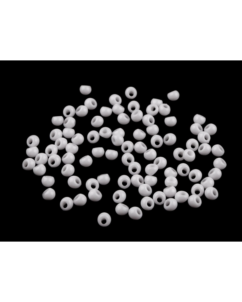 Plastové koráliky kvapky 4,7x5,3 mm - 10 g | Mimib