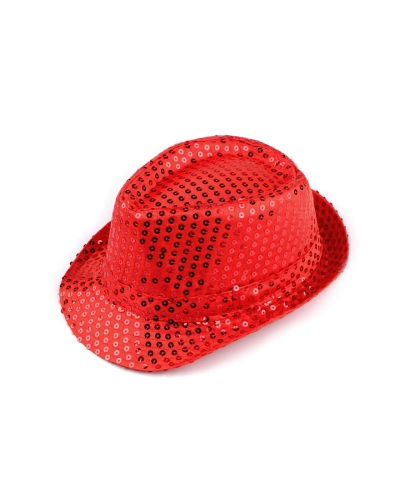 Karnevalový klobúk s flitrami - 1 ks | Mimib