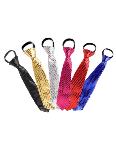 Kravata s flitrami - 1 ks | Mimib