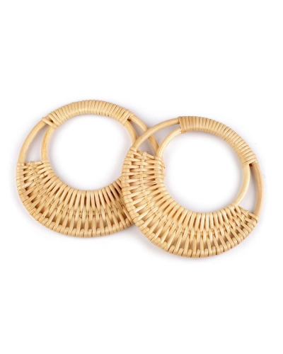 Ratanové uchá na tašky Ø16,5 cm - 2 ks | Mimib