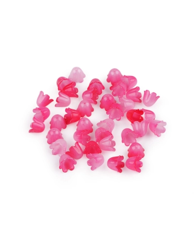 Plastové korálky zvonček / sukienka 9x11 cm - 10 g | Mimib