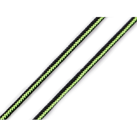 Okrúhla guma Ø2,5 mm pripomínajúca zips - 25 m | Mimib