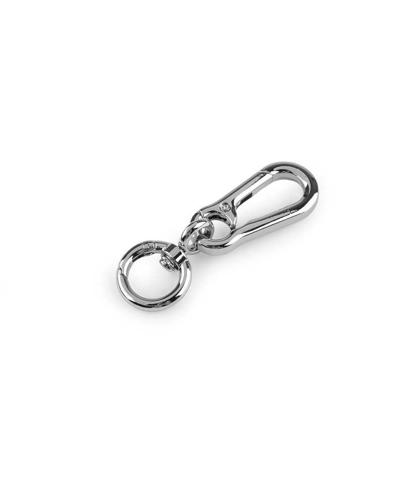 Kovová karabína otočná s guľatou karabínou prievlak 17 mm - 1 ks | Mimib