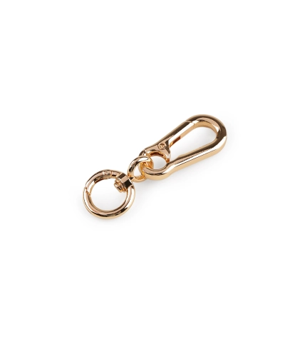 Kovová karabína otočná s guľatou karabínou prievlak 17 mm - 1 ks | Mimib