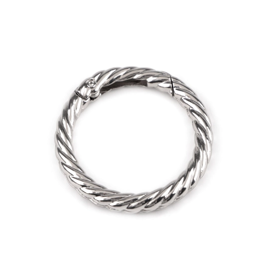 Karabína guľatá ozdobná Ø32 mm - 1 ks | Mimib