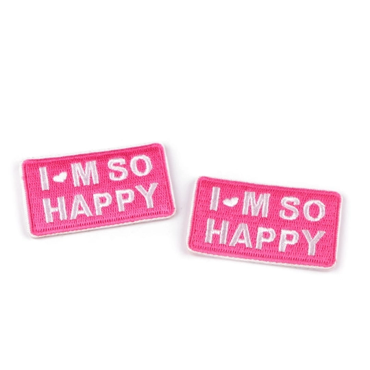 Nažehlovačka I´m so happy - 10 ks | Mimib