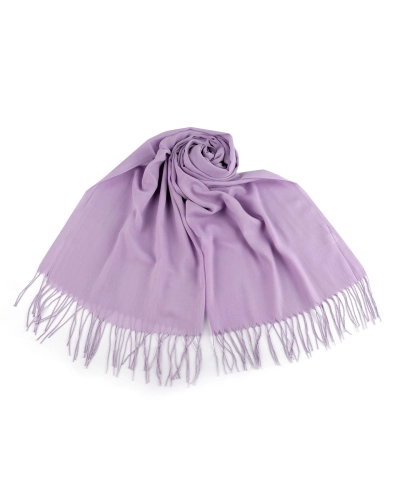 Letná šatka / šál so strapcami jednofarebná 70x175 cm - 1 ks | Mimib