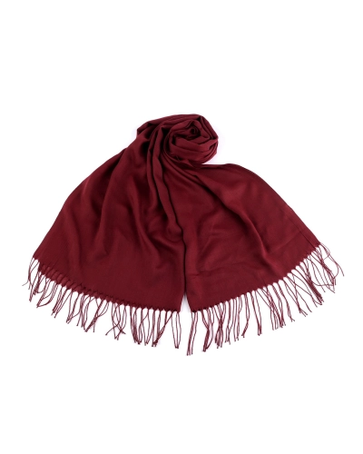 Letná šatka / šál so strapcami jednofarebná 70x175 cm - 1 ks | Mimib