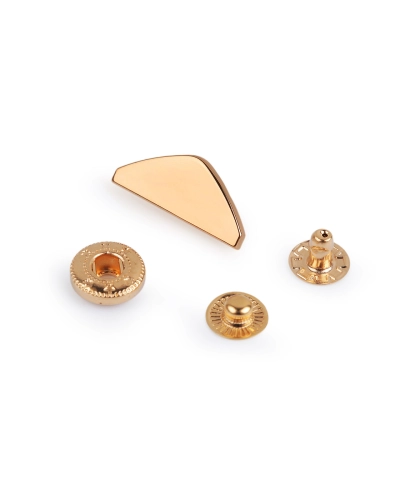 Zapínanie na peňaženku / kabelku, šírka 25 mm - 10 sada | Mimib