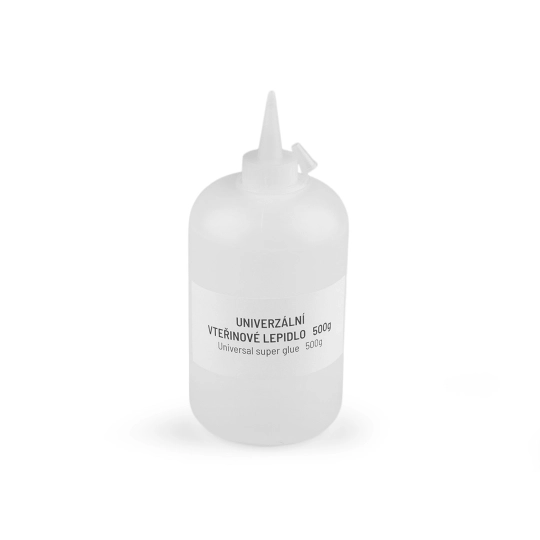 Sekundové lepidlo univerzálne s fľaštičkou 500 g - 1 ks | Mimib