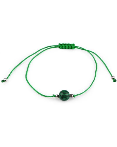 Náramok shamballa minerálna korálka - 1 ks | Mimib