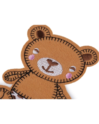 Nažehlovačka medveď - 10 ks | Mimib