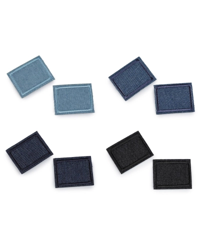Nažehľovacie záplaty pre opravy dierok jeans 3x4 cm - 10 ks | Mimib