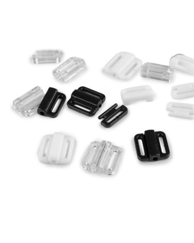 Plavkové zapínanie šírka 10 mm plastové - 5 pár | Mimib