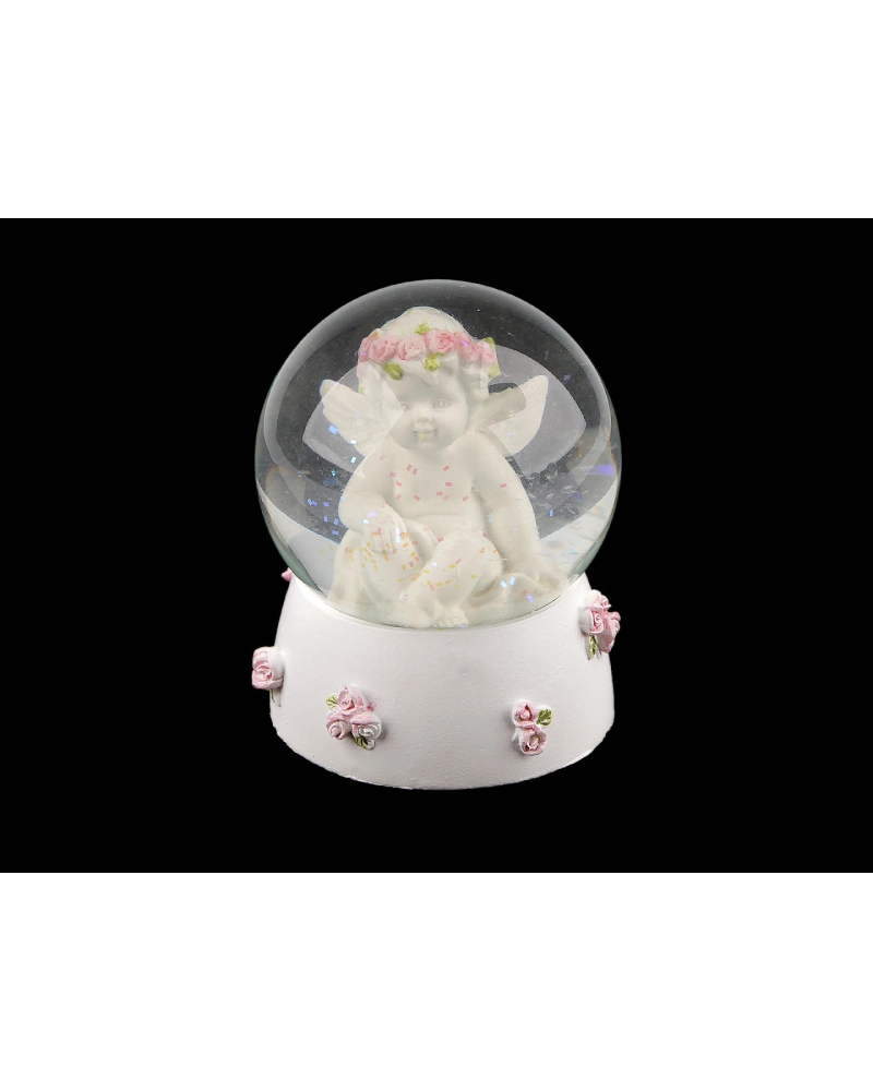 Snežítko anjel Ø6,5 cm - 1 ks | Mimib