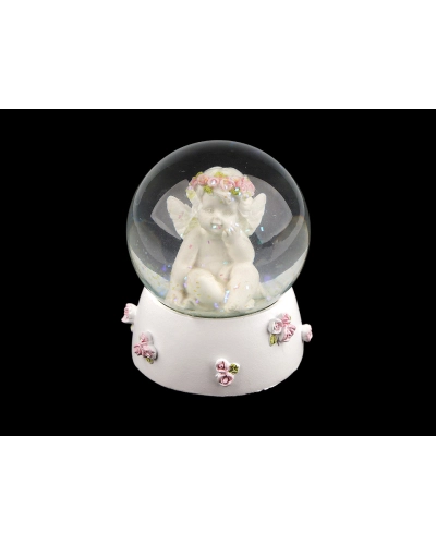 Snežítko anjel Ø6,5 cm - 1 ks | Mimib