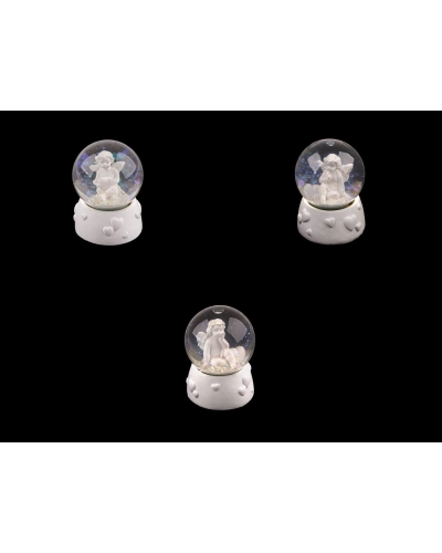 Snežítko anjel Ø4,5 cm - 1 ks | Mimib