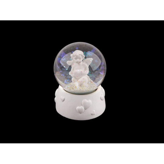 Snežítko anjel Ø4,5 cm - 1 ks | Mimib