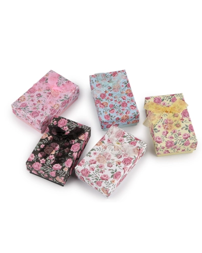 Krabička na šperky 5x8 cm - 12 ks | Mimib