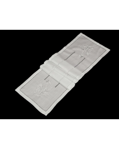 Behúň / obrus textilný vyšívaný 40x160 cm - 1 ks | Mimib