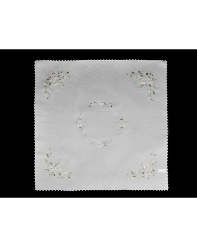 Obrus textilný vyšívaný 86x86 cm - 1 ks | Mimib