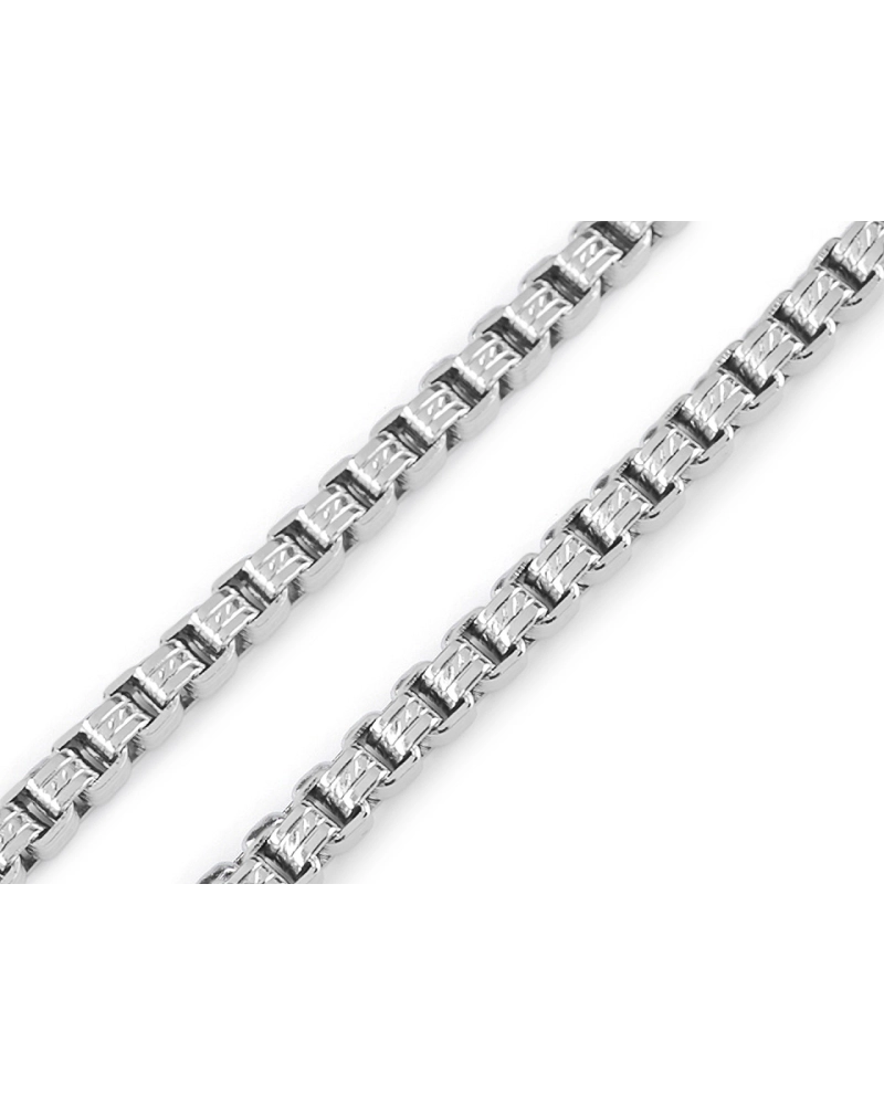 Pánska retiazka / reťaz z nerezovej ocele hrubšia - 1 ks | Mimib