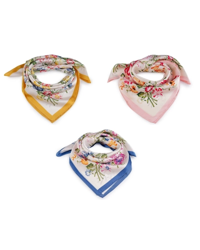 Saténová šatka 65x65 cm - 1 ks | Mimib