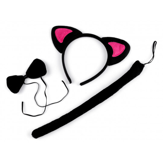 Karnevalová sada - kočka, dalmatin, myška, tygr | Mimib