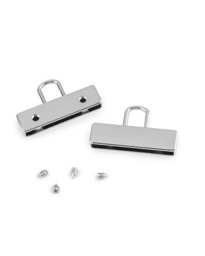 Kovová koncovka na popruh šírka 32 mm - 2 ks | Mimib