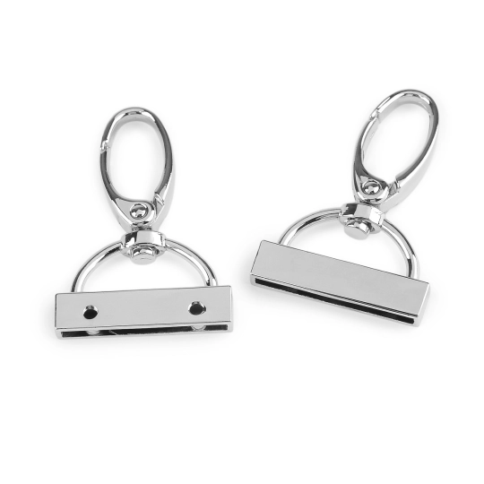 Karabína s koncovkou na popruh šírka 30 mm - 2 ks | Mimib