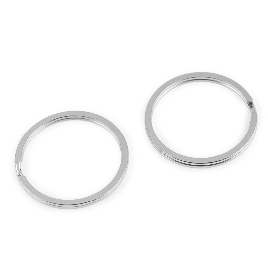 Krúžok na kľúče Ø35 mm plochý - 10 ks | Mimib