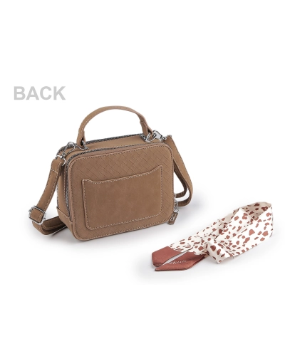 Kabelka so šatkou 19x15 cm - 1 ks | Mimib