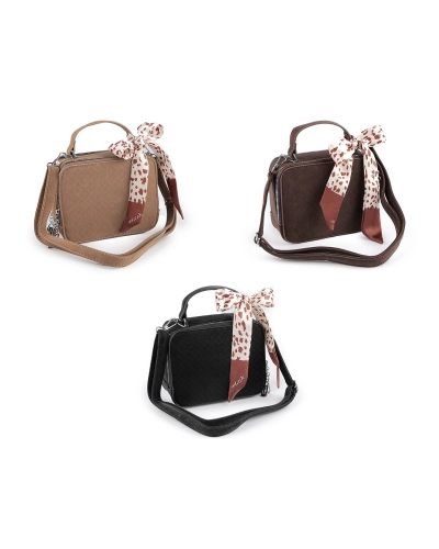 Kabelka so šatkou 19x15 cm - 1 ks | Mimib