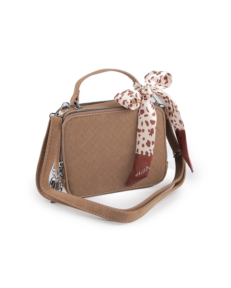 Kabelka so šatkou 19x15 cm - 1 ks | Mimib