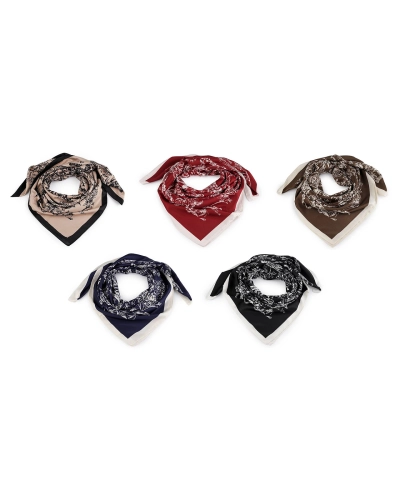 Saténová šatka 90x90 cm - 1 ks | Mimib