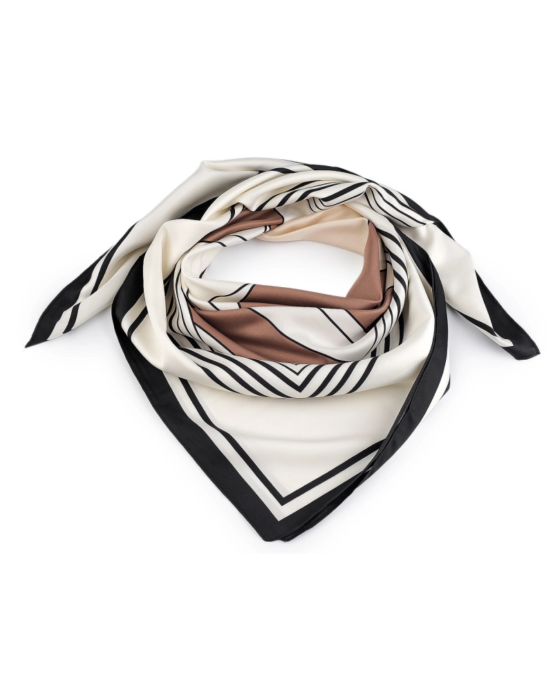 Saténová šatka 90x90 cm - 1 ks | Mimib