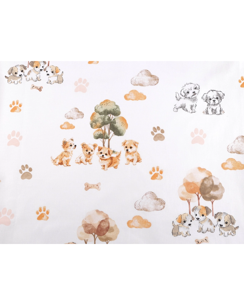 Bavlnená látka / plátno psík - 1 m | Mimib