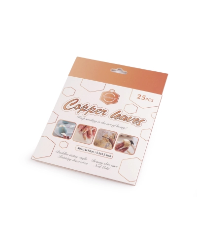 Metalické plátky na zdobenie 14x14 cm - 1 sada | Mimib